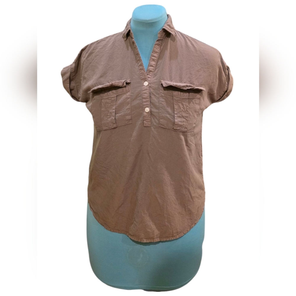 Thread & Supply - Olive Green -  Shirt - Size XS